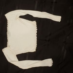 3/$18 Pretty crop top